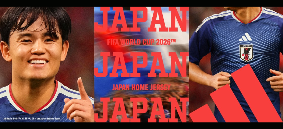 久保建英　サッカー日本代表　サムライブルー　2026　新ユニフォーム