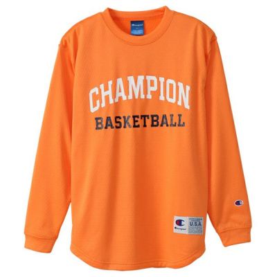 メール便発送可　チャンピオン　ウィメンズ ロングスリーブTシャツ　CWUB452-840　バスケットボールウェア　特価