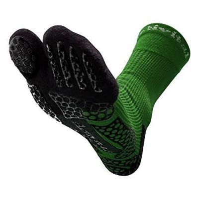 ネコポス（メール便）発送可　アクティバイタル　フットサポーター忍者ソックス　HRD1055-GR　サッカー　ソックス　S-M
