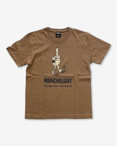 メール便発送可　マニックホリデイ　マニックＢｉｇロゴＴシャツ　MA4252A-0743　アウトドア　ウェア