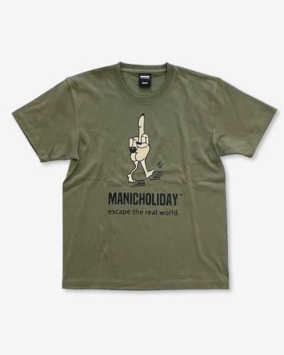 メール便発送可　　マニックホリデイ　マニックＢｉｇロゴＴシャツ　MA4252A-0739　アウトドア　ウェア