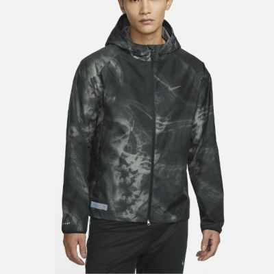 ナイキ　Storm-FIT ランニング ディビジョン　ジャケット　FB8551-010　ランニングウェア　ブラック　フード付き　トレーニング　リフレクティブ素材