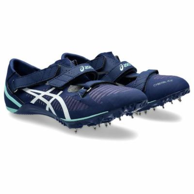 アシックス　サイバーブレード16　CYBERBLADE 16　1093A134-401　短距離用スパイク　【100m～400m/ハー ドル】
