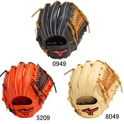ミズノ　軟式用ウィルドライブ レッド【オールラウンド用／サイズ10】　1AJGR21910　野球 湯もみ加工無料