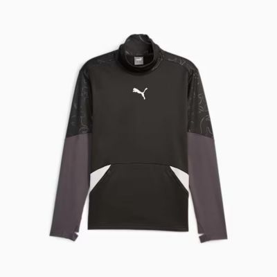 プーマ(PUMA)　ＩＮＤＩＶＩＤＵＡＬ　ＷＩＮＴＥＲＩＺＥＤ　ニットトップ　658886-03　サッカーウェア　練習用上着　ブラック