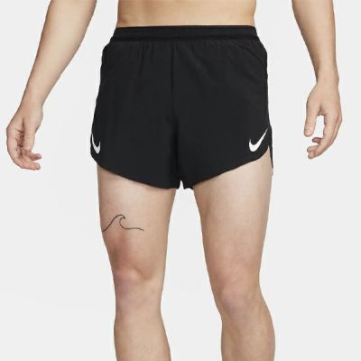 メール便発送可　ナイキ　エアロスイフト　Dri-FIT ADV 10cm ランニングショートパンツ (インナー付き)　FN3353-010　ﾌﾞﾗｯｸ/ｻﾐｯﾄﾎﾜｲﾄ