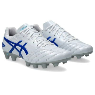 アシックス　DS LIGHT CLUB　1103A097-100　サッカースパイク　スパイク　WHITE/TUNA BLUE