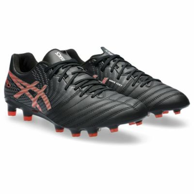 アシックス　DS LIGHT X-FLY PRO 2　1101A055-001　サッカースパイク　スパイク　BLACK/FLASH CORAL　特価