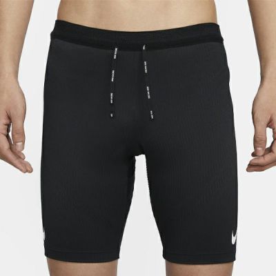メール便発送可　ナイキ　エアロスイフト メンズ Dri-FIT ADV ランニング 1/2レングス タイツ　FN3370-011　ﾌﾞﾗｯｸ/ｻﾐｯﾄﾎﾜｲﾄ