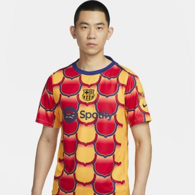 ナイキ　ＦＣＢＤＦＡＣＤＰＲＳ／ＳトップＫＳＥＰＭ　FJ5430-740　サッカーウェア　バルセロナ　練習着　半袖シャツ