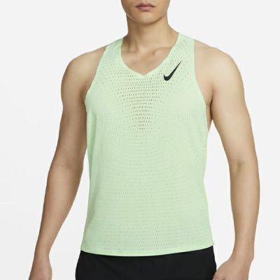 メール便発送可　ナイキ　エアロスイフト  Dri-FIT ADV ランニングシングレット　FN4232-376　ランニングウェア　VAPOR GREEN/BLACK