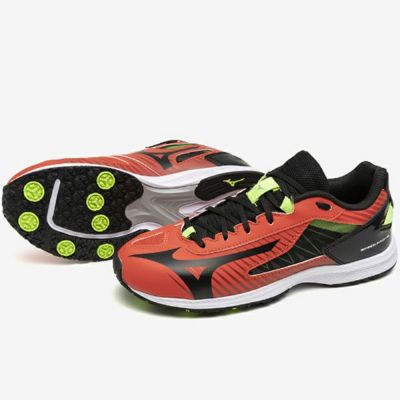 ミズノ　スピードマッハ２　SPEED MACH 2　K1GC222272　ジュニアシューズ　K1GC222291　91:レッド×ブラック