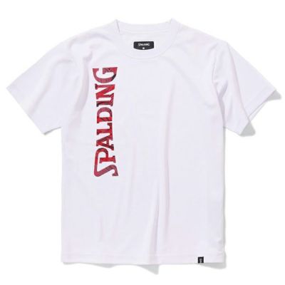 メール便発送可　スポルティング　ジュニア Tシャツ ネオン トロピカル ロゴ SJT24053-WH　ジュニアバスケットボールウェア