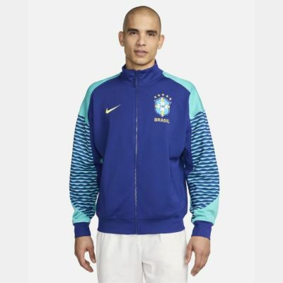ナイキ　NIKE　ブラジル ストライク　アンセム　ジャケット　Dri-FIT サッカージャケット　FJ2657-455　サッカーウェア　ブラジル代表　ジャージﾄ