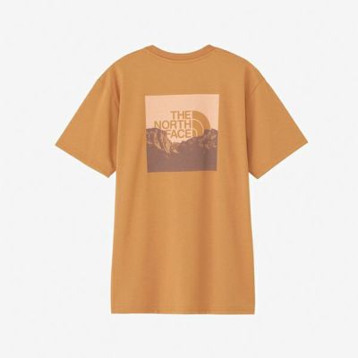 メール便発送可　ノースフェイス　ショートスリーブスクエアマウンテンロゴティー（メンズ）　NT32377-TM　半袖Tシャツ　特価