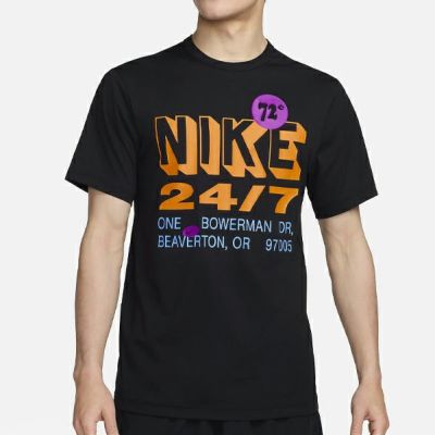 メール便発送可　ナイキ　ハイバース　Dri-FIT UV ショートスリーブ フィットネストップ　FN3989-010　トレーニングウェア　ﾌﾞﾗｯｸ