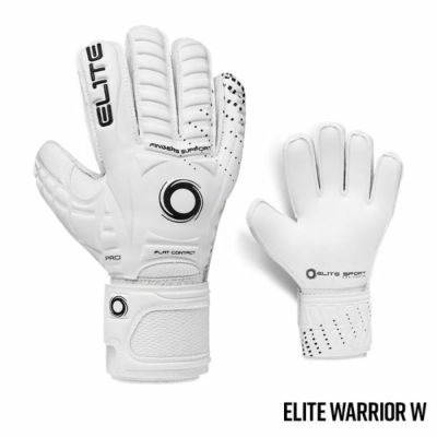 ELITE SPORT　ELITE WARRIOR W　ELG24805-WHT　ジュニアサッカーＧＫグラブ　ゴールキーパーグローブ　子供用　キッズ　エリートスポーツ