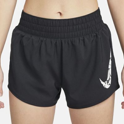 メール便発送可　ナイキ　ワン　ウィメンズ Dri-FIT ミッドライズ 8cm ショートパンツ (インナー付き)　FN2602-010　レディスランニングウェア