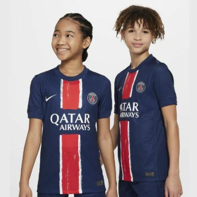 メール便発送可　ナイキ/NIKE　パリサンジェルマン(PSG) 2024/25 ホーム　FN9155-411　ジュニアサッカーウェア　Dri-FIT　レプリカユニフォーム　キッズ　子供用