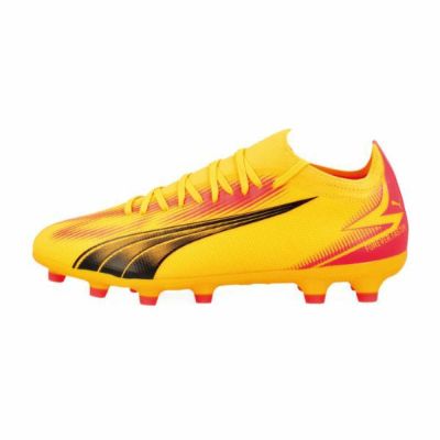 プーマ(PUMA)　ウルトラ　マッチ　土/人工芝　ULTRA MATCH HG/AG　107755-03　サッカースパイク　オレンジ
