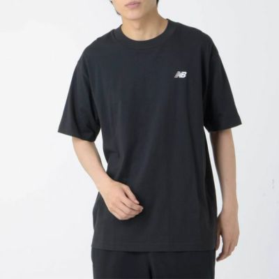 メール便発送可　ニューバランス　New Balance　スモールロゴ　ショートスリーブＴシャツ 半袖シャツ MT41509-BK サッカーウェア　スポーツウェア カジュアル