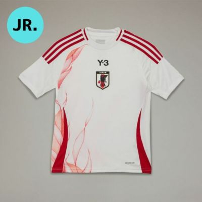 メール便発送可 アディダス adidas Y-3コラボ キッズ サッカー日本代表 2024 アウェイ レプリカ ユニフォーム JNL10-IS8016 ジュニアサッカーウェア 子供用