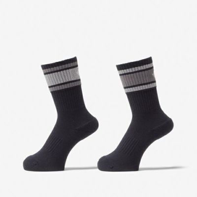 ノースフェイス　TNF リフレクト 2P クルー（ユニセックス）　NN82414-K　2足パックのソックス