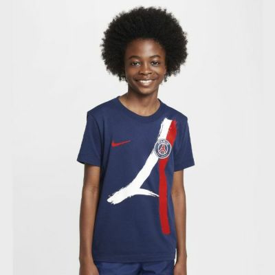 メール便発送可　ナイキ　NIKE　ジュニア　Tシャツ　パリサンジェルマン (PSG) アウェイ　HF0902-410　ジュニアサッカーウェア　半袖シャツ