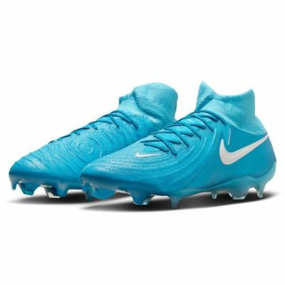 【FJ2572-400】ナイキ　NIKE ファントム ルナ 2 エリート FG　サッカースパイク PHANTOM LUNA 2 ELITE ハイカット ブルー「MAD AMBITION PACK」特価