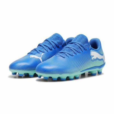 プーマ PUMA ジュニアサッカースパイク フューチャー 7 プレイ HG/AG +MID JR　FUTURE 7　107954-01　子供用　キッズ　特価
