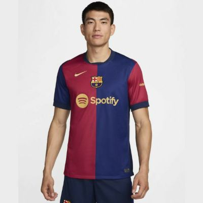 ナイキ　NIKE　FCバルセロナ 2024/25 スタジアム ホーム ナイキ Dri-FIT サッカー レプリカユニフォーム　FN8797-456　サッカーウェア