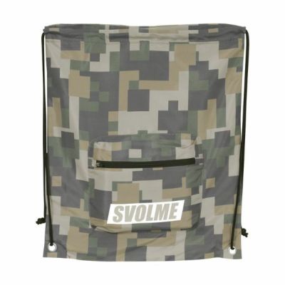 メール便発送可　スボルメ　SVOLME　デジカモジムサック　124332329-CAMOGRN　フットサル/サッカー　ナップサック　バッグ　サッカー用品