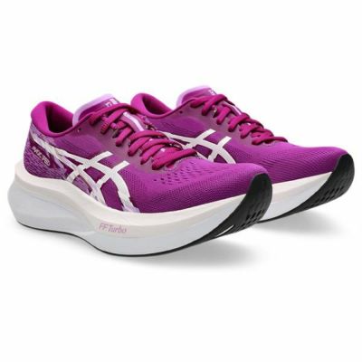 アシックス　マジックスピード4　MAGIC SPEED 4　1012B676-500　レディスランニングシューズ　PURPLE SPECTRUM/PALE PINK　特価