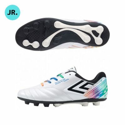 ジュニア アクセレイター TR やかましかっ JR WIDE ホワイト×ブラック 【UMBRO|アンブロ】サッカージュニア