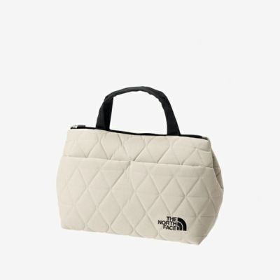 ザ・ノース・フェイス　ジオフェイスボックストートバック　GEOFACE BOX TOTE　NM32355-VW　ビンテージホワイト
