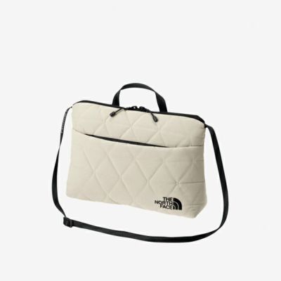 ザ・ノース・フェイス　ジオフェイスポーチ　GEOFACE POUCH　NM32356-VW　ビンテージホワイト