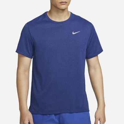 メール便発送可　ナイキ　Dri-FIT UV マイラー メンズ ショートスリーブ ランニングトップ　DV9316-481　ランニングウェア