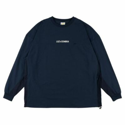 ルースイソンブラ　LUZeSOMBRA　ビッグシルエットシャツ　L1231052-031　フットサル/サッカーウェア NAVIGATORS BIG SILHOUETTE CREW TOP ドライ素材 長袖シャツ