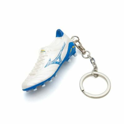 ミズノ　MIZUNO　モレリアネオIV / MORELIA NEO 4　キーチェーン　P1GZ248025　サッカーキーホルダー　小物　レーザーブルー