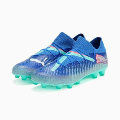 プーマ PUMA サッカースパイク　フューチャー 7 プロ 　FUTURE 7 PRO HG/AG　107926-01　サッカー　土/人工芝用　ブルー　特価