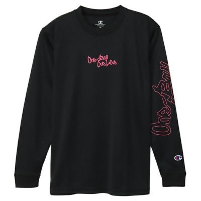 メール便発送可　チャンピオン　ミニ ロングスリーブTシャツ 24FW　CK-AB410-107　ジュニアバスケウェア　特価
