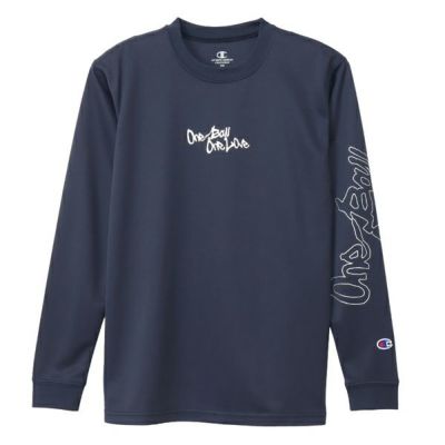 メール便発送可　チャンピオン　ミニ ロングスリーブTシャツ 24FW　CK-AB410-370　ジュニアバスケウェア　特価