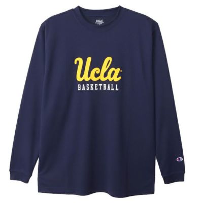 メール便発送可　チャンピオン　ロングスリーブTシャツ 24FW　UCLA チャンピオン　C3-AB467-370　バスケットボールウェア