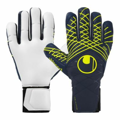 ウールシュポルト(uhlsport)　サッカーゴールキーパーグローブ　プレディクション アブソルートグリップ ハーフネガティブ　1011333-01　サッカーGKグラブ