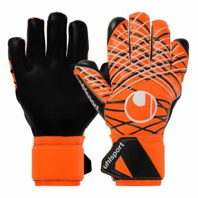 ウールシュポルト(uhlsport)　サッカーゴールキーパーグローブ　スーパーレジスト+ ハーフネガティブ　1011342-01　サッカーGKグラブ