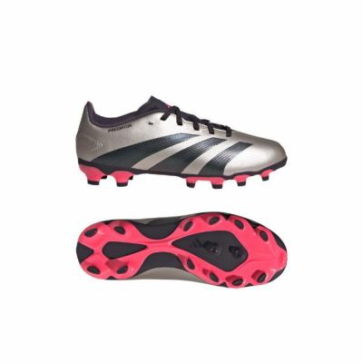 アディダス　adidas　キッズ　プレデター　PREDATOR LEAGUE HG/AG / 土・人工芝用　IF6410　サッカースパイク　プラチナメタリック　子供用