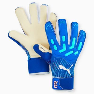 プーマ(PUMA)　ゴールキーパーグローブ　フューチャー プロ ハイブリッド 　041924-04　サッカーGKグラブ　ブルー