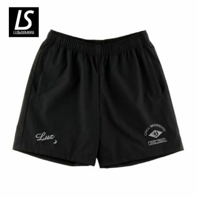 ルースイソンブラ　LUZeSOMBRA　タフタバギーショートパンツ　L1242103-005　フットサル/サッカーウェア　防風性　ストレッチ性　ブラック