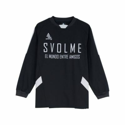 スボルメ　SVOLME　Jrピステクルートップ　1243-33201-BLACK　フットサル/サッカーウェア　ジュニアピステ　子供用　ブラック