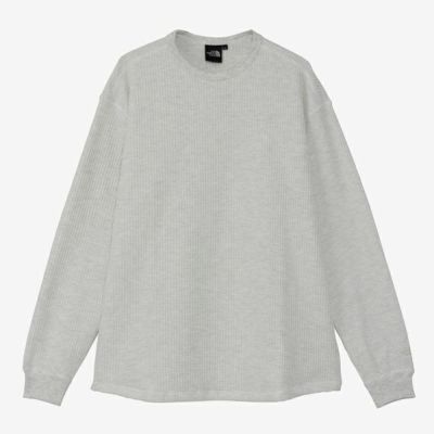 ザ・ノース・フェイス　ロングスリーブウォームワッフルクルー（ユニセックス）　NT62436-WX　長袖シャツ